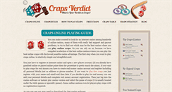 Desktop Screenshot of crapsverdict.org